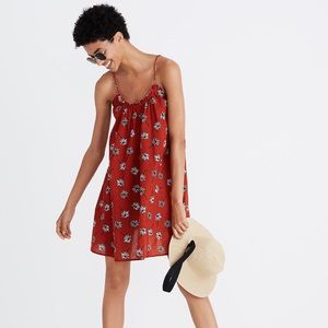 Madewell Tulum Cover-Up Dress in Fresh Daisies S